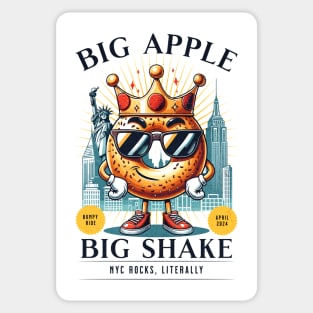 New York Earthquake - Big Apple Big Shake Funny Sticker